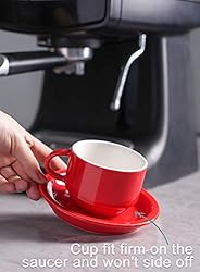 Sweese 4 Ounce Porcelain Stackable Espresso Cups
