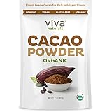 Viva Naturals Organic Non-GMO Cacao Powder, 2 Pound Bag
