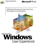 Microsoft Windows User Experience (Microsoft Professional Editions) cover