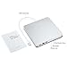 Ploveyy Latest USB 2.0 Alloy Ultra Slim Portable DVD Rewriter Burner,External DVD Drive Optical Drive CD+/-RW DVD +/-RW Superdrive for Apple Mac MacBook Pro and Laptop (Silver)