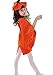 Halloween Pumpkin Costume Set for Family Parent Kids Orange Pumpkin Cosplay Suit Hat School Party Children Clothing Clothes Accessory (Kids Size(For Height 39''-59''))