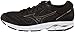Mizuno Men's Wave Rider 22 Running Shoe, Black/Gold, 10 D US