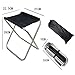 Outdoor Mini Ultra Light Portable Folding Stool Camping Beach Hiking Garden Fishing Travel Lazy Barbecue 600D Oxford Cloth Waterproof Cloth Portable Stainless Steelthumb 1