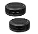 (2 Packs) Rear Lens Cap Body Cap for Fuji x Mount Camera Lens, X Mount Body Cap Lens Cap fits Fujifilm X-Pro2 X-E3 X-A5 X-T1 X-T2 X-T3 X-T10 X-T20 X-T30 X-T100 X-H1