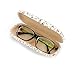 EZESO Fabrics Floral Retro Light Portable Eyeglasses Case (D)