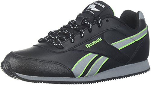 Reebok unisex-kids royal cljog 2rs sneaker, black/flint…