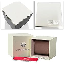 TSAR BOMBA Men's Automatic Watch Mechanical Tonneau