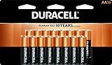 Duracell - CopperTop AA Alkaline Batteries - long lasting, all-purpose Double A battery for household and business - 16 count
