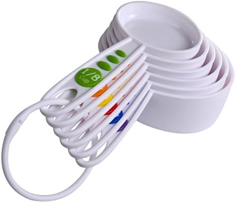 Curious Chef TCC50038 6-Piece Measuring Cup Set - Pack of 2