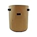 HONGVILLE Pack of 3 7-Gallons Tan Potato Grow Bags Aeration Fabric Pots w/Handles and Flap Window Garden Vegetables Planter Bags Heavy Duty Suitable for Potato, Carrot, Tomato, Onionthumb 1
