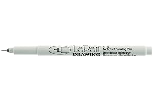 Uchida Le Technical Drawing Pen Art Supplies, 0.3mm, Black