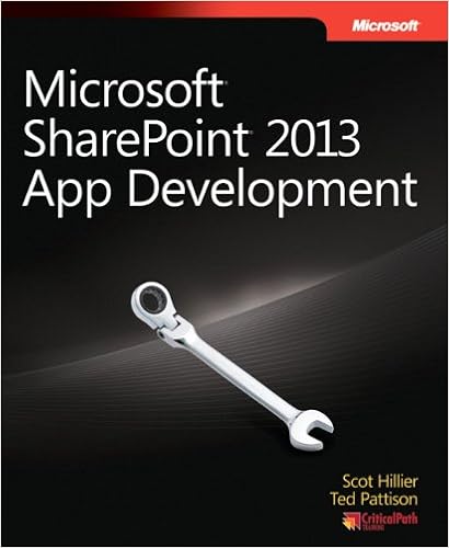 Microsoft SharePoint 2013 App Development (Developer Reference) Microsoft SharePoint 2013 App Development (Developer Reference)