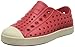 Native Shoes Unisex-Child Jefferson Slip-On, Torch Red/Bone White, 6 M US Toddler