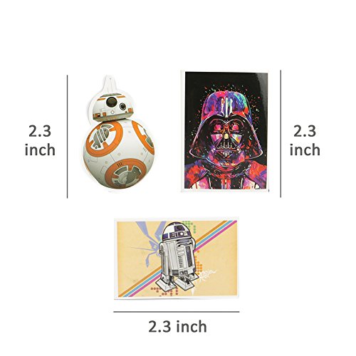 Cartoon Stickers, Echeer PVC Waterproof Stickers for Decorate Laptop, Notebooks, Car, Bicycle, Skateboards, Luggage etc (25PCS No-Duplicate Stickers Pack)