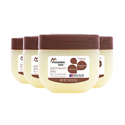 Mountain Falls Petroleum Jelly Skin Conditioning, with Cocoa Butter, 7.5 Ounce (Pack of 4) - Thumbnail 7