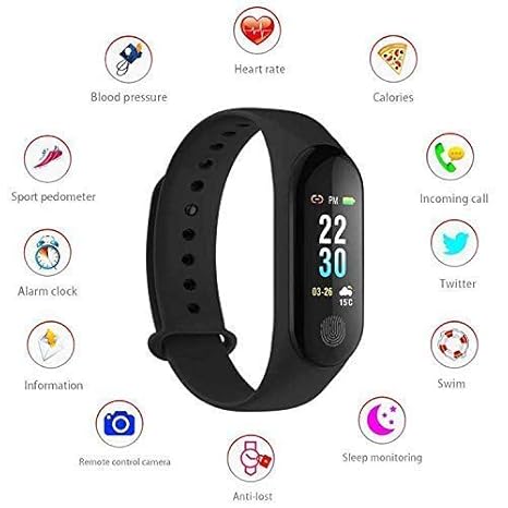 m2 waterproof smart fitness band