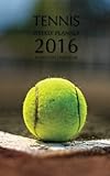 Tennis Weekly Planner 2016: 16 Month Calendar by Jack Smith (2015-09-21) by 