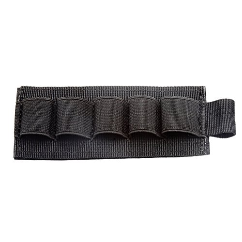 CyberDyer Tactical Shotgun Butt Stock Cartridge Reload Velcro Strip Shell Holder