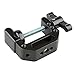 CAMVATE C-Clamp with 1/4 and 3/8 Thread Hole for Camera Monitor(Black T-Handle) - 1688