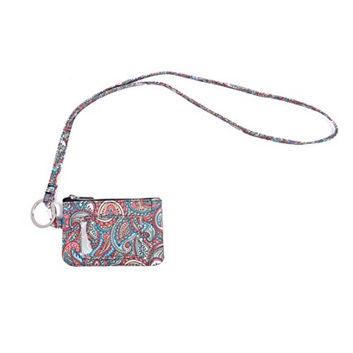 LinsCraft Fashion Lanyard Wallet ID Badge Holder Lanyards for Office and School - Thumbnail 2