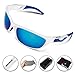 RIVBOS Polarized Sports Sunglasses Driving Sun Glasses For Men Women TR 90 Unbreakable Frame For Cycling Baseball Running Rb831