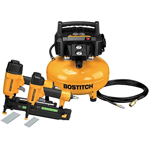 BOSTITCH U/BTFP2KIT Reconditioned 2 Piece Nailer and Compressor Combo Kit