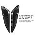 Moto G Case - Ringke Slim Better Grip Premium Hard Case Cover with Free Screen Protector for Motorola Moto G 1st Gen. 2013 - Retail Packaging - Black