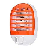 Electronic Insect Killer,Mosquito Killer Lamp,Mini Plug in Mosquito Light,3.9x2.3In,Orange
