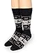 WARRIOR ALPACA SOCKS - Fun Reindeer - Fair Isle Alpaca Wool Socks - Warm, Winter, Novelty, Holiday Sox - Unisex