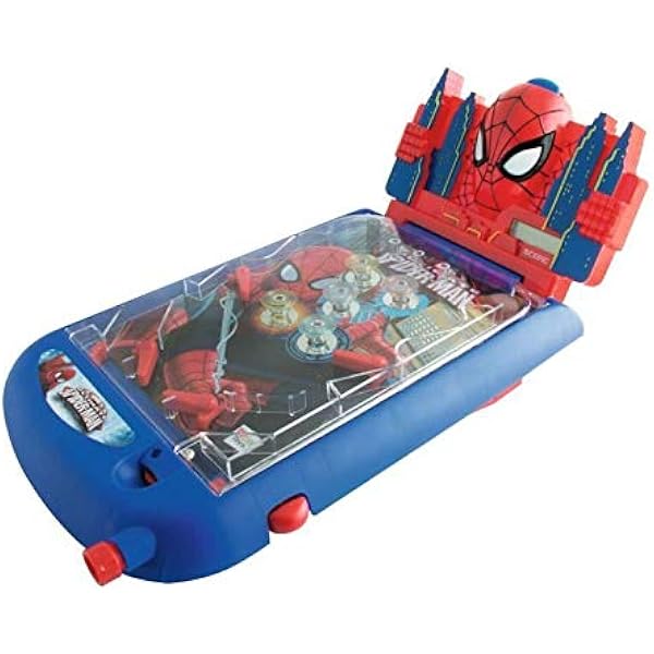Amazon.es: IMC Toys Mesa de Pinball con luces y sonidos, Spiderman ...