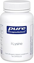 Pure Encapsulations - l-Lysine - Hypoallergenic Supplement Helps Maintain Healthy Arginine Levels and Immune Function* - 90 Capsules