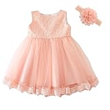 Moon Kitty Baby Girls Dresses Pageant Lace Formal Dress
