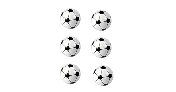 Soccer Hozyi Set Of 6 Football Soccer Cabinet Drawer Door Knobs
