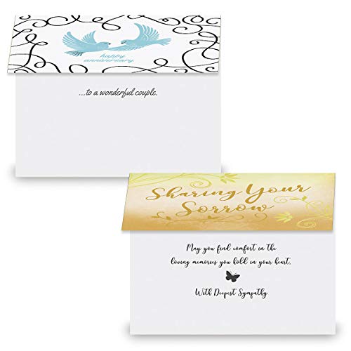 image for Current All Occasion Deluxe Foil Greeting Cards with Seals Value Pack 