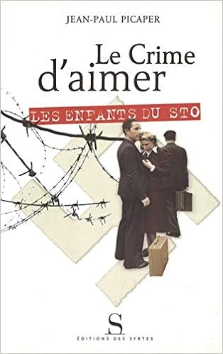 Amazon Fr Le Crime D Aimer Les Enfants Du Sto Picaper Jean Paul Livres