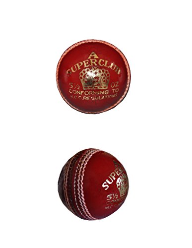 Red Leather Cricket Ball Practice