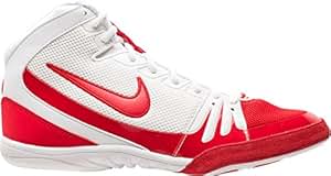 Amazon.com: Nike Men's Freek Wrestling Shoes, (White/Red, 14 D(M) US): Sports & Outdoors