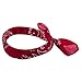 Elephant Brand Bandanas 100% Cotton Since 1898-12 Pack (Red)