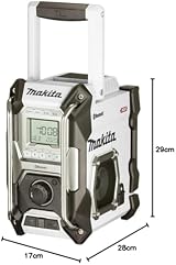 Makita MR002GZ01 12V-40V Max Li-ion Job Site Radio Bluetooth FM AM USB view 3