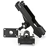 Bekith-2-Pack-Adjustable-Powerlock-Rod-Holder-with-Combo-Mount-Black-Finish