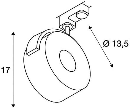 SLV 3-Phase System spot KALU Track/LED 3-Phase Spotlight, spot, Ceiling Spotlight, Ceiling Light, Track System - Image 5