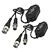 Lukovee CCTV BNC Male to Female Coaxial Video Ground Loop Isolator Balun(2 Pack)