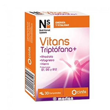 NS Nutricional System Vitans Triptófano, 30Comprimidos: Amazon.es: Salud y cuidado personal