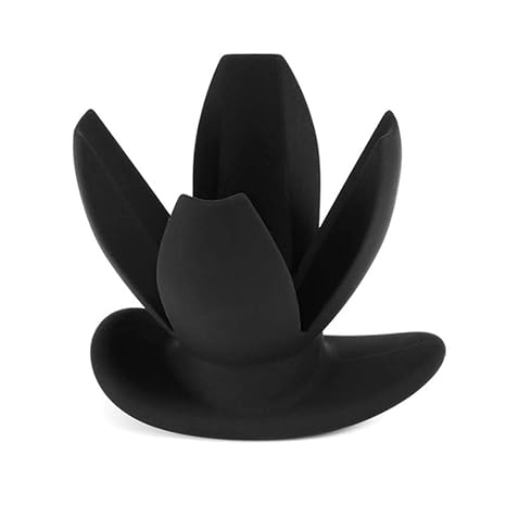 ZHITENG Silikon Vierventil Anal Dilator Hohl Analplug Männer und Frauen mit Anal