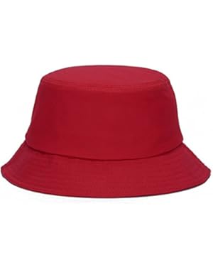 Unisex Flat Top Wide Brim Sun Visor Cap Funky Pure Color Outdoor Fishing Bucket Hat