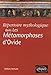 Répertoire mythologique dans les Métamorphoses d'Ovide by