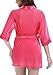 Adorneve Women's Elegant Kimono Lace Lingerie Sleepwear 4 Piece Set