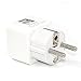 OREI 3.4A 2 USB Schuko Travel Adapter Plug with for Grounded Type E/F Germany, France & More for iPhone/iPad, Galaxy & More