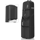 RIOROO Golf Travel Bags for Airlines with Wheels, Soft-Sided 900D Oxford Cover, Padded Club Protection, Universal Fit Golf Gifts for Men and Women