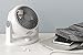 IRIS USA WOOZOO Air Circulator, Compact Personal Office or Home Desktop Fan, 11.5 inch fan, White